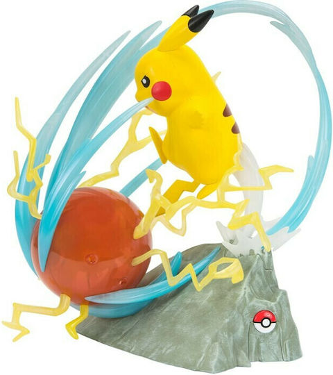 Boti Pokemon Pikachu Light-Up Deluxe 25th Anniversary Figure Height 33cm Scale 1:10