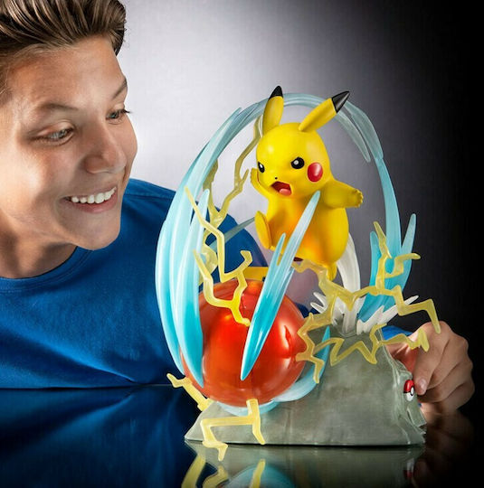 Boti Pokemon Pikachu Light-Up Deluxe 25th Anniversary Figure Height 33cm Scale 1:10