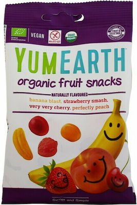 YumEarth Organic Fruit Snacks με Γεύση Φρούτων 50gr