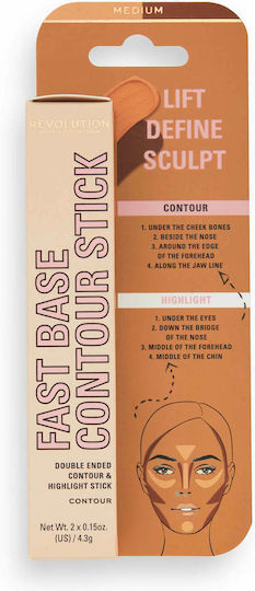 Revolution Beauty Fast Base Stick Medium 2.4gr