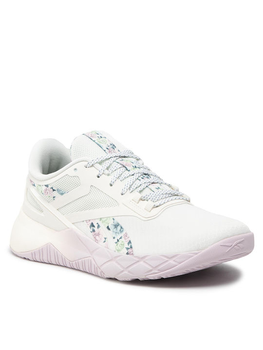 Reebok Nanoflex TR Women's Training & Gym Sport Shoes Chalk / Quartz Glow / Blue Slate