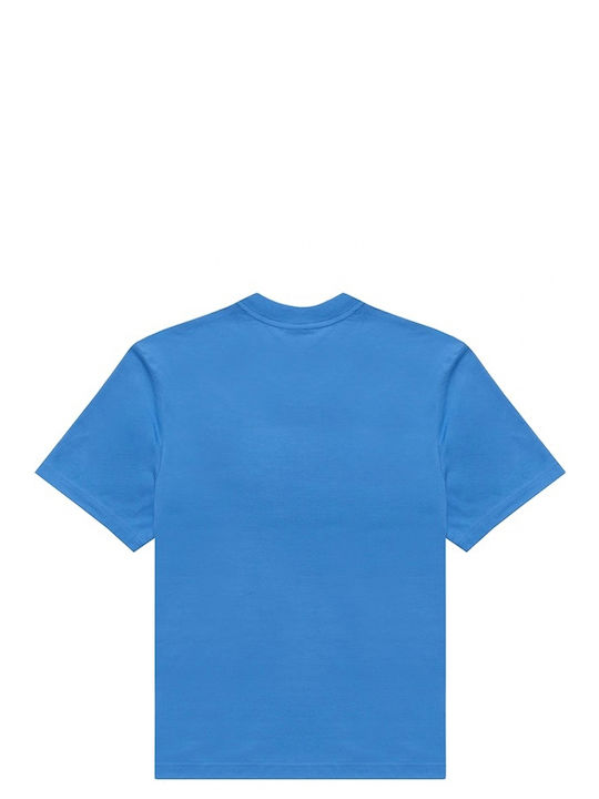 Lacoste Minecraft Ανδρικό T-shirt Μπλε με Στάμπα