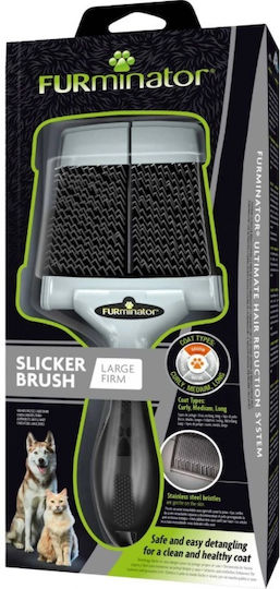 FURminator Slicker Brush Βούρτσα Large Firm Σκύλου