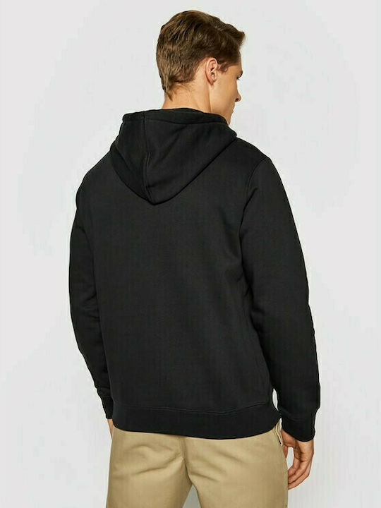 Dickies Oklahoma Men's Sweatshirt with Hood and Pockets Black