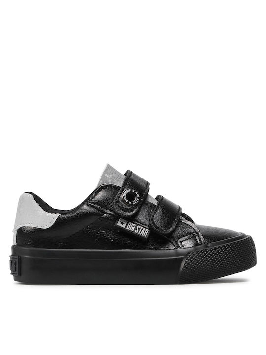 Big Star Kids Sneakers with Scratch Black