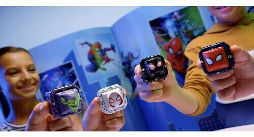 Battle Cubes Miles Morales VS Rhino For 5+ Years (Various Designs)