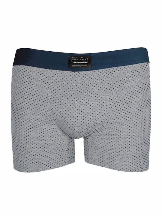 Urban Spotted Мъжки боксерки Gray с Дизайн 1Опаковка