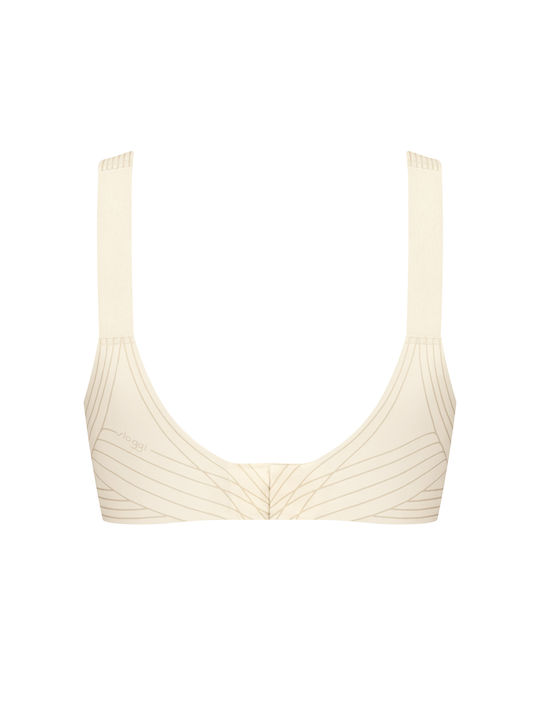 Zero Feel N 2.0 EX Women's Sports Bra with Light Padding Ecru