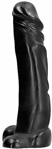 All Black Mark Ρεαλιστικό Dildo Μαύρο 22cm