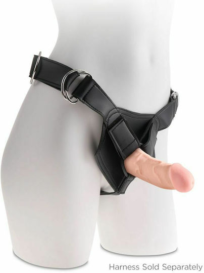 King Cock Triple Density Ρεαλιστικό Dildo με Βεντούζα Light 15cm