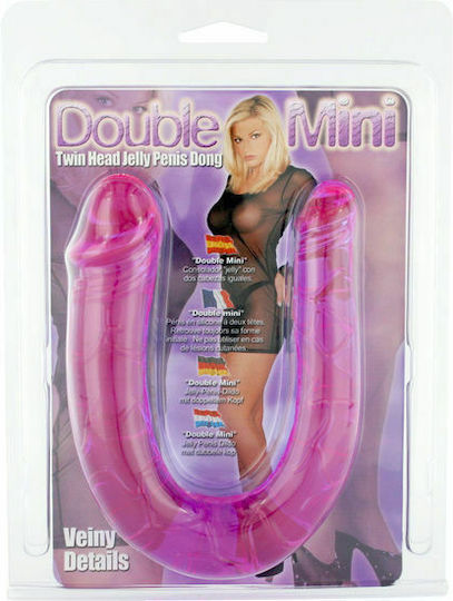 Seven Creations The Pleasure Mini Διπλό Dildo Μωβ 30cm
