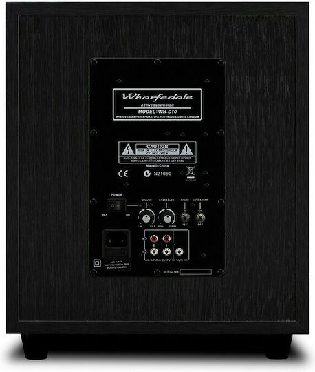 Wharfedale WH-D10 S019.31732 Самоусилващ Субуфер с Говорител 10" 150W Черен Черен