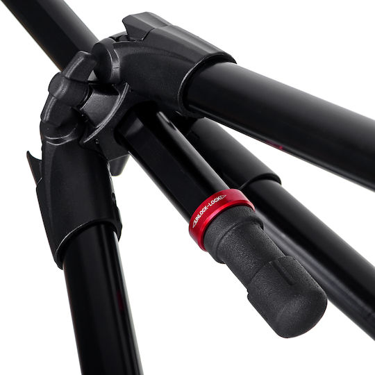 Manfrotto Aluminium MDeVe Stativ mit 50mm Kugel Zentrumssäule