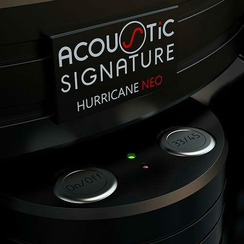 Acoustic Signature Hurricane Грамофон Сребрист