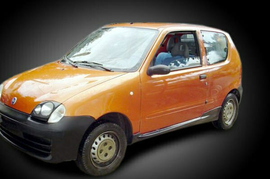 Motordrome Picior de picior de Autoturism Sideways Spoiler pentru Fiat Seicento 1998+ Compatibile cu Fiat Seicento