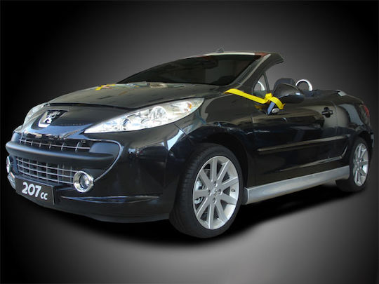 Motordrome Picior de picior de Autoturism Sideways Spoiler pentru Peugeot 207 2006+ Compatibile cu Peugeot 207