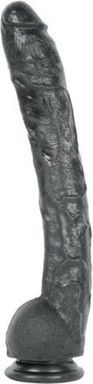 Doc Johnson Dick Rambone Dildo realist cu Testicule și Ventuză Negru 43cm