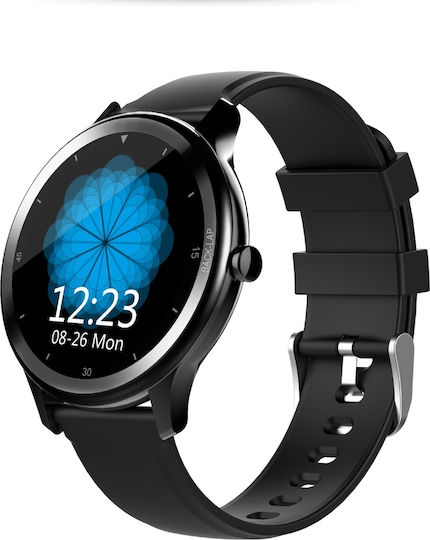 Elegiant C530 Smartwatch mit Pulsmesser (Schwarz)