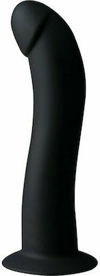 XR Onyx Vibrating Silicone G-Spot Dildo Realistic Vibrator 18cm Black