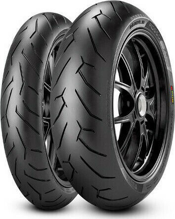 Pirelli Diablo Rosso II 120/70ZR17 58W Tubeless On-Road Front Motorcycle Tyre