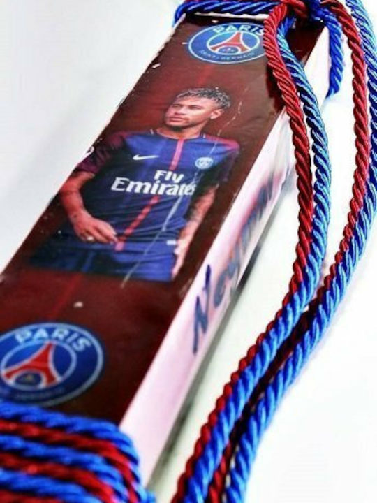 Easter Flat Handmade Neymar Candle 25cm Red (Miscellaneous Designs)