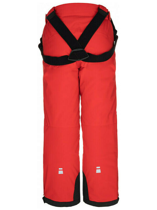Kilpi Methone NJ0015KIRED Παιδικό Παντελόνι Σκι & Snowboard Κόκκινο