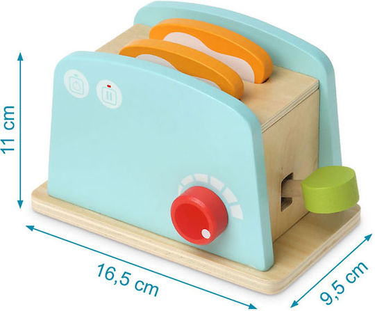Kiokids Wooden Toast Maker Set for 3+ Years