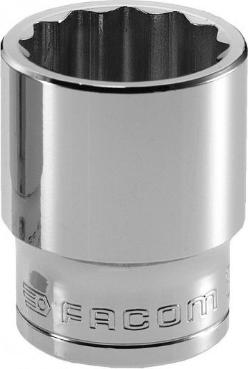 Facom Nuss Mehrzahn mit Vierkant-Antrieb 1/2" Durchmesser 29mm 1Stück
