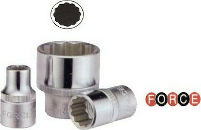 Force Căpăcel Multident cu Patrat de Prindere 1/2" Diametru 3/8" 1buc