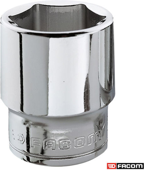 Facom Căpăcel Hexagonal cu Patrat de Prindere 1/2" Diametru 31mm 1buc