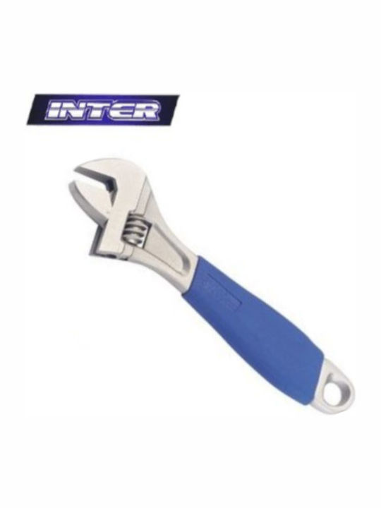 Inter French Wrench with Adjustable Opening 45mm and Anti-Slip Handle 380mm 15"