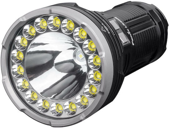 Fenix Lumină de lucru și de sit, cu baterie Lanterne cu led Lanternă LED IP68 cu Luminozitate Maximă 12000lm LR40R 4x18650 Negru