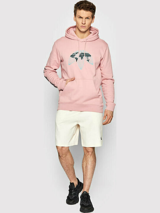 United Sweatshirt mit Kapuze Rosa