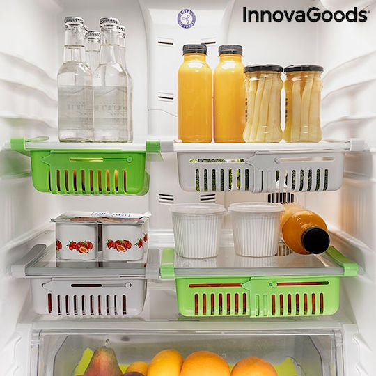 InnovaGoods Кошница за Организация на Хладилника за Общa Употреба Friwer 28x7x7см