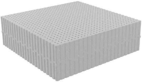 Dunlopillo Matratze Kinderbett Plain Ivory mit Latex 64cmx126cmx12cm