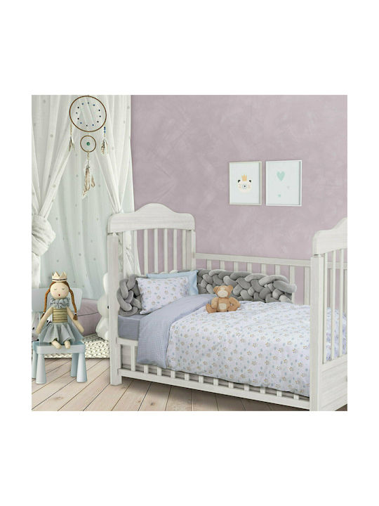 Das Home Baby Fun Baby Sheets Set Cradle Cotton Beige 130x170cm 3pcs