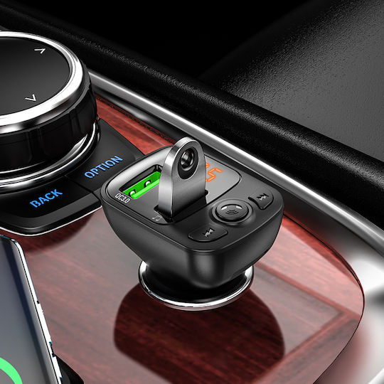 Borofone FM Transmitter Αυτοκινήτου BC41 mit Bluetooth / USB