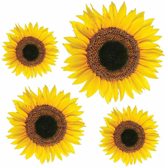Декоративно Стикер Стена Sunflower 1бр Ango