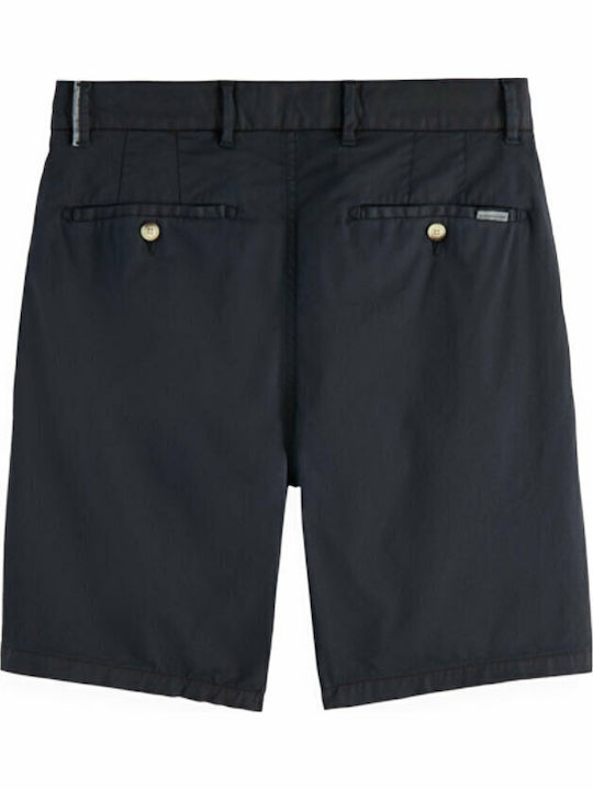 Stuart Men's Chino Slim Fit Shorts Navy Blue