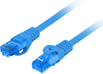 Lanberg S/FTP Cat.6a Cablu de rețea Ethernet 1m Albastru