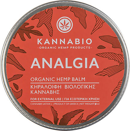 KannaBio Analgia Κεραλοιφή Κάνναβης 10ml
