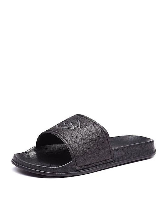 Gaya Slides σε Μαύρο Χρώμα