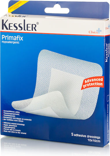 Kessler Primafix Sterilized Plasters 10x10cm 5pcs