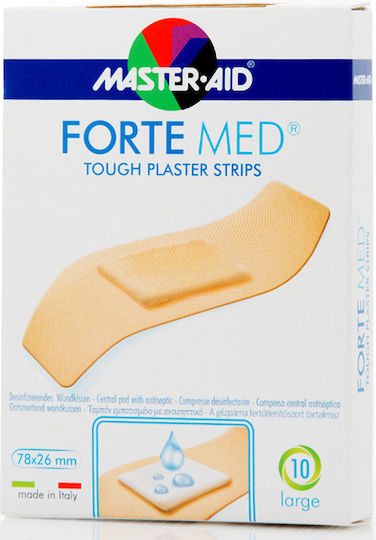 Master Aid Адхезивни пластири Forte Med 78x26мм 10бр