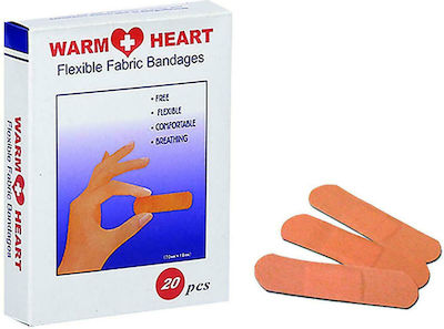 Plasturi Autoadezivi Warm Heart 20buc