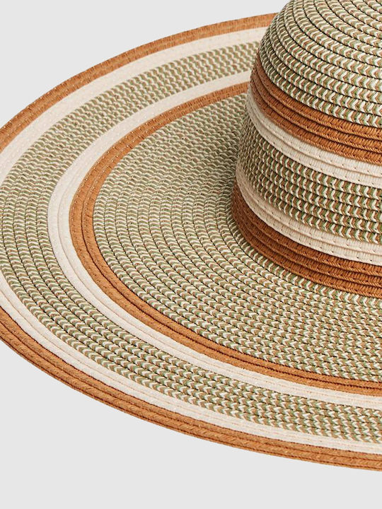 Vero Moda Wicker Women's Floppy Hat Beige