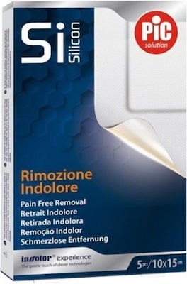 PiC Solution Impermeabil Plasturi Autoadezivi Si Silicon 10x15cm 5buc