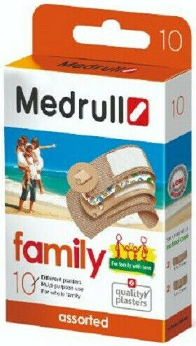 Medrull Family Pack Plasters 10pcs