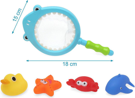 Kiokids Fishing Game for 12++ Months 4pcs