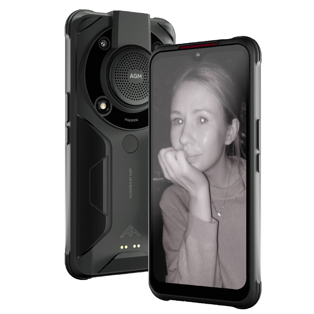 AGM Glory SE 5G Dual SIM (8GB/128GB) Ανθεκτικό Smartphone Black/Orange ...